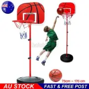 Kids Indoor Mini Basketball Stand Backboard Hoop Kit Adjustable Toy Sports Set