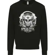 Apocalyptic Survival Skill Skull Gaming Kids Sweatshirt Jumper