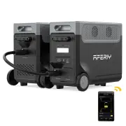 [EU Direct] Aferiy P310-EC-H 3600W 3840Wh Portable Power Station Support APP + 1* 3840Wh P310-EC-S Extension Battery, Ex