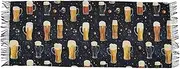 [AIXIWAWA] Beer Cups Women's Pashminas Scarf, Shawls Wrap Lightwight Tassel for Evening Dress Dinner Party, Multicolor