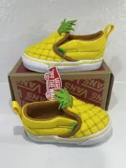 Vans Toddler Pineapple Slip-On V Sneaker size 4.5 Toddler Brand New