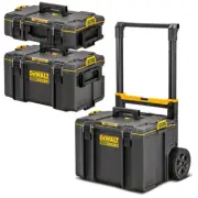 Brand New DeWalt DWST83402-1 TOUGHSYSTEM 2.0 3-in-1 Stackable Storage Tool Bo...