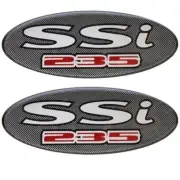 Chaparral Boat Decal Set 14.00231 | 235 SSi Gray Raised Vinyl (2 Piece)
