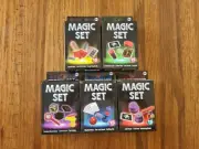 5x Magic Sets Kids Toy Pocket Size *LIKE NEW* Illusions Prank Gag Tricks