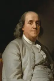 Benjamin Franklin Portrait Mini Poster 12.5" x 18.5" Laminated