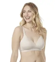 Olga Bra GM5461A Cloud 9 Wireless Convertible Contour 44DD Beige