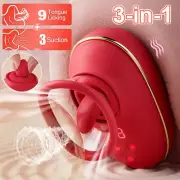 Clit Licking Vibrator Clitoris Sucker Nipple Sucking Oral Tongue Couples Sex Toy