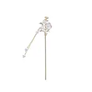 Rose Sprigs Hairpin Hanfu Headdress Vintage Chinese Hair Accessories