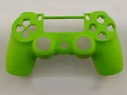 Soft Touch Green Front Face Shell For PS4 Controller - New - For current gen