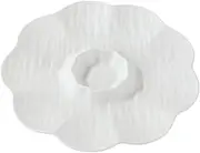Flower Shape Seasoning Dish - Seasoning Dishes Dipping Bowl | Flower Dipping Trays with Sauce Compartment for Sauce, Seasoning, Veggies