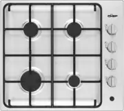 Chef 60cm Stainless Steel Gas Cooktop CHG642SC