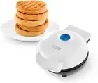 DASH DMW001WH Mini Maker for Individual Waffles, Hash Browns, Keto Chaffles with