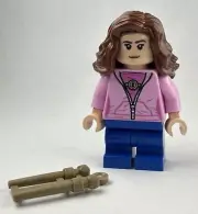 LEGO Hermione Granger Minifigure Bright Pink Jacket Harry Potter 75947 (hp181)
