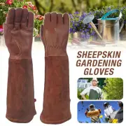 S~XL Gardening Gloves Rose Pruning Thorn Cactus Cut Proof Long Protective Gloves