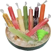2x12 in Ice Mold Bags for Popsicles, Suitable for DIY Yogurt, Rock Sugar, and Ice Cream - Party Gifts (Pack of 100)