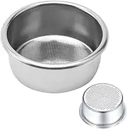 54mm Portafilter Filter Basket，Stainless Steel Coffee Filter，for Portafilter Coffee Machine(Double Cup)