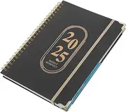 Academic Planner 2025 Coiled Weekly Monthly Scheduler Notebook for Students and Professionals