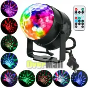 LED Stage Ball Night Light Projector Ocean Sky Xmas Party Birthday Lamp+Remote