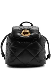 Moncler Quilted Shell Backpack - Black ONE SIZE