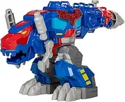 Playskool Transformers - Dinobot Adventures - 9" Optimus Prime T-Rex Converting - Lights And Sounds - Tyrannosaurus Rex Dinosaur - Toy Figures - Toys For Kids - Boys And Girls - F2952 - Ages 3+
