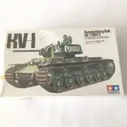 Tamiya 1/35 No. 34 MT 134 KV-1 Type C Russian Heavy Tank Motorized Model Kit