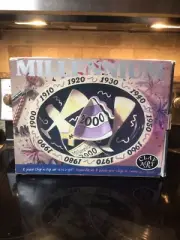 CLAY ART MILLENIUM PLATTER / CHIP & DIP--2000--16 3/4” X 13 1/2” NEW IN BOX