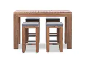SHADOW2 5 Piece Outdoor Bar Setting