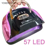 UV LED Nail Lamp Gel Nail Light for UV Gel Nail Polish 57LED Dryer with 4 Timers