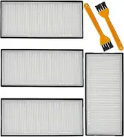 YBVABE Filter for Roborock S8 Pro Ultra / S7MaxV Ultra / S8+ / S8 / S7 Max Ultra / S7 / S7+ / S7 MaxV / S7 MaxV Plus Robot Vacuum Cleaners Accessories (4 pack)