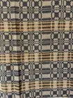 New Primitive LOVERS KNOT NAVY MUSTARD TABLE SQUARE Tablecloth Topper 34"