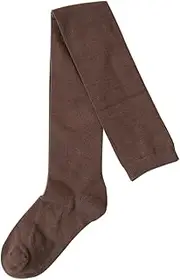 [Generic] Thigh High with Belt Windproof Printing Mid Tube Socks Long Tube Cotton Compression Stockings for Travel