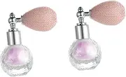 Baluue 2pcs High Gloss Dusting Sparkle Hair Spray Body Powder Spray Hair Gel Shimmer Eyeshadow Body Highlighter Powder Face Paint Makeup Glitter Eye Shadow Glitter Eyeshadow Purple Glass