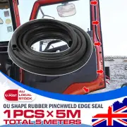 16.4ft Rubber Seal Pinch Weld EPDM Car Caravan Hood Trunk Door Box Tool Box Seal (for: Isuzu)