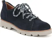[Vionic] Women's Charm Ballari Oxford Lace Up Loafers- Supportive Casual Shoes with Concealed Orthotic Arch Support that Include Three-Zone Comfort with Orthotic Insole Arch Support, Medium and Wide Fit