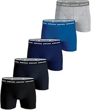 [Björn Borg] Men's Cotton Stretch Boxer Shorts, Pack of 5