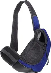 INOOMP Pet Travel Carrier Polyester Shoulder Bag Dark Phone Compartment Rolling for Small Dog/cat Comfortable Fit