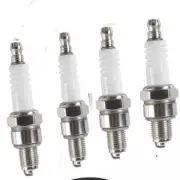 4x Motorcycle Spark Plug B8ES 2411 For Honda CB350 CB450 CL350 CL450 SL350