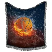 Cool Water vs Fire Basketball Ball Throws