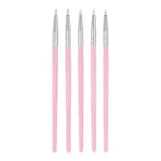 5pcs Clay Sculpting Tool Set, Clay Sculpting Rubber Tip Shaping Pen White