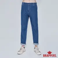 在飛比找momo購物網優惠-【BRAPPERS】男款 微彈中腰直筒褲(藍)