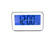 Battery Operated Digital Deck LCD Display Backlight Calendar Alarm Clock