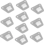 10pcs Durable Stainless Steel Triangle Hanging Boards for Kitchen Range Hood Heavy Duty Hooks for Efficient Space Saving and Organization