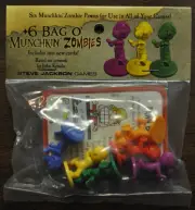 Munchkin Zombies +6 Bag O' Zombie Pawns Promo Steve Jackson Games NEW IN HAND!