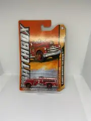 MATCHBOX-CLASSIC SEAGRAVE FIRE ENGINE-SEALED ON CARD-10 OF 10-2011-MBX OLD TOWN