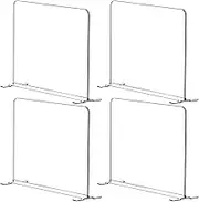 Clear Closet Dividers, Transparent Separators Closet Organization, Purse Organizer, Vertical Storage & Organization for Clothes, Books, Hats, Bags
