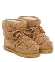 [Donsje] Donsje Wool and leather boots UK 12 beige