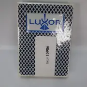 VTG Las Vegas Luxor Casino Blue BEE Playing Cards Dealer Played Casino Sealed