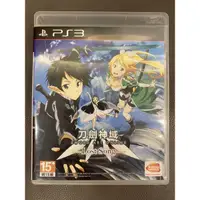 在飛比找蝦皮購物優惠-二手PS3遊戲片刀劍神域lost song中文版