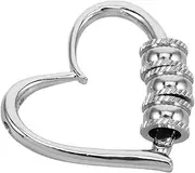 [VALICLUD] Unique Hollow Heart Pendant Diy Charm for Necklace and Bracelet Making