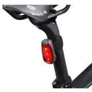 Bike Tail Light Mini MTB Road Bike Light Warning Helmet Light Rear Bag Light Portable Running Light Bicycle Accessories